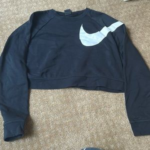 Cropped sweatshirt
